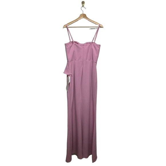 DRESS THE POPULATION Kai Bodycon Maxi Dress Lavender M - Picture 8 of 11